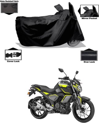 CODOKI Waterproof Two Wheeler Cover for Yamaha(FZ S V3, Black)