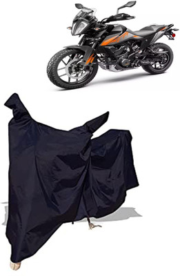 Amexride Two Wheeler Cover for KTM(390 Adventure BS6, Black)
