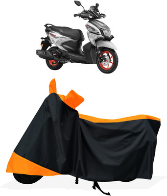 Tricway Two Wheeler Cover for Yamaha(RayZR 125 BS6, Orange)