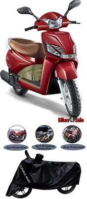 gurukul mart Waterproof Two Wheeler Cover for Mahindra(Mojo UT 300, Black)