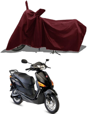DeepShakshi AUTOMOTIVE Waterproof Two Wheeler Cover for Hero(Electric Optima DX, Maroon)