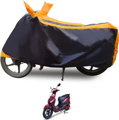 Euro Care Waterproof Two Wheeler Cover for Hero(Electric Optima, Orange)