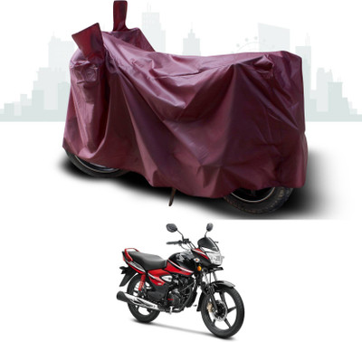 AASHTIK MART Two Wheeler Cover for Honda(CB Shine, Maroon)