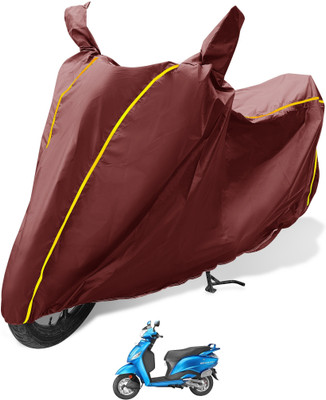 Auto Hub Waterproof Two Wheeler Cover for Hero(Maestro, Maroon)