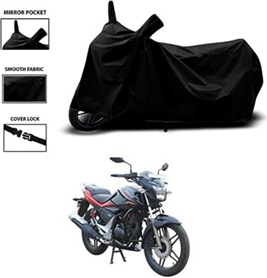 SK AUTO Waterproof Two Wheeler Cover for Hero(Xtreme Sports, Black)