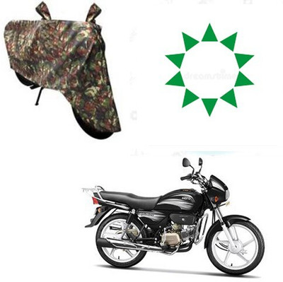 DeepShakshi AUTOMOTIVE Waterproof Two Wheeler Cover for Hero(Splendor Plus, Multicolor)