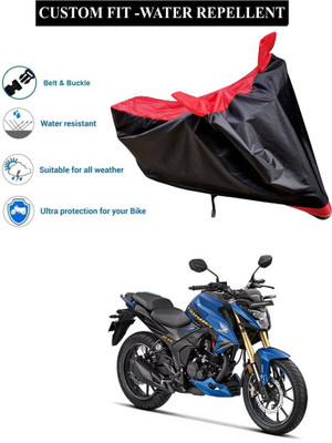 PAGORA Waterproof Two Wheeler Cover for Honda(Hornet 2.0, Red)