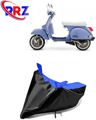 RRZ Waterproof Two Wheeler Cover for LML(Star Euro, Black, Blue)
