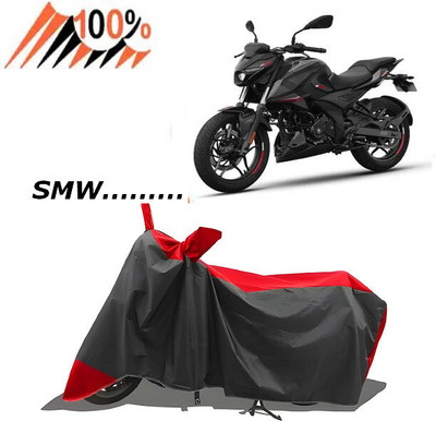 SK AUTO Waterproof Two Wheeler Cover for Bajaj(Pulsar 180F, Red)