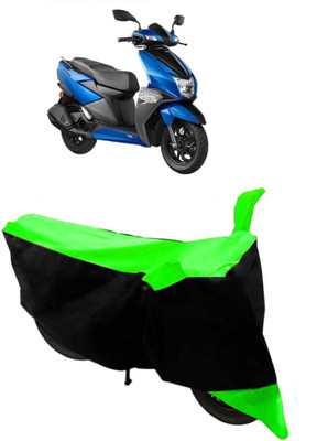 DeepShakshi AUTOMOTIVE Waterproof Two Wheeler Cover for TVS(NTORQ, Green)