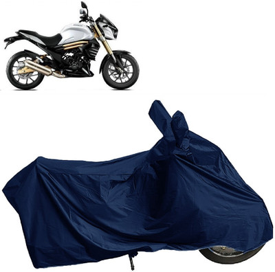 DIGGU Two Wheeler Cover for Mahindra(Mojo, Blue)