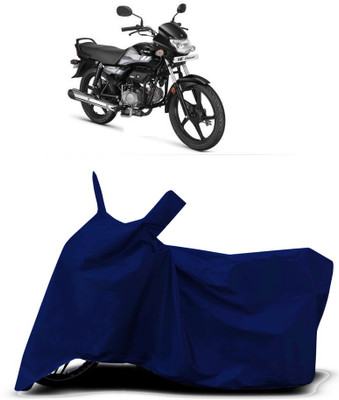 VESMEI Two Wheeler Cover for Hero(HF Deluxe Eco, Blue)