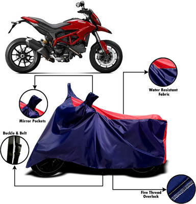 XOCAVO Two Wheeler Cover for Ducati(Hypermotard, Red, Blue)