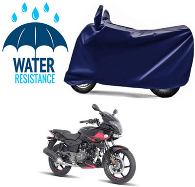 DeepShakshi AUTOMOTIVE Waterproof Two Wheeler Cover for Bajaj(Pulsar 220F, Blue)