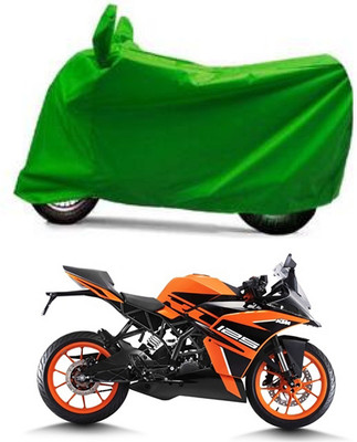 Furious3D Two Wheeler Cover for KTM(RC 125, Green)