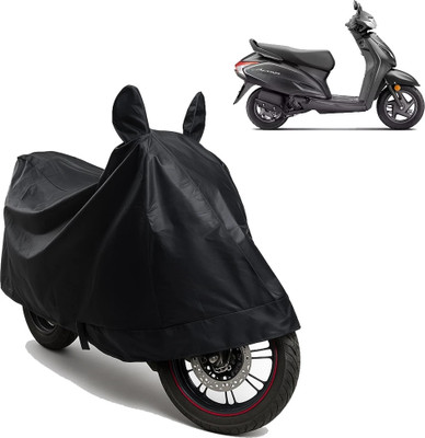 FAMEXON Waterproof Two Wheeler Cover for Honda(Activa 6G, Black)
