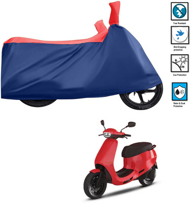 CODOKI Waterproof Two Wheeler Cover for Ola(Red)