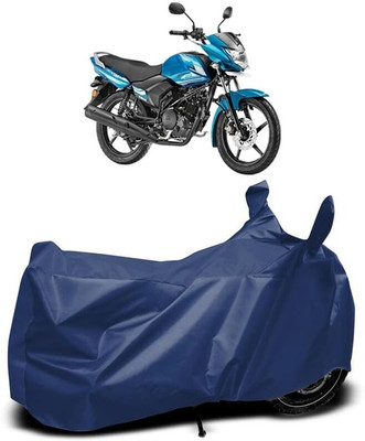 AASHTIK MART Two Wheeler Cover for Yamaha(Saluto, Blue)