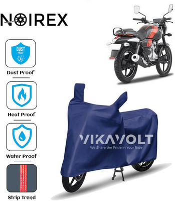 NOIREX Waterproof Two Wheeler Cover for Bajaj(V12, Blue)