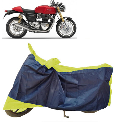 AutoFave Two Wheeler Cover for Triumph(Thruxton 1200 R, Multicolor)