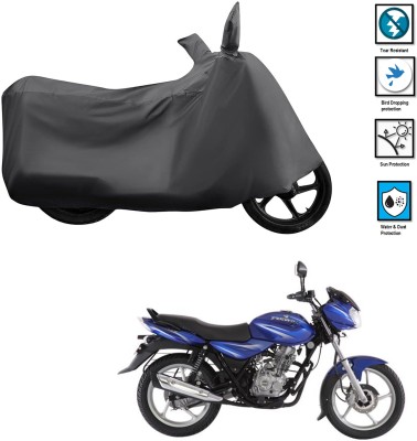 PAGORA Waterproof Two Wheeler Cover for Bajaj(Discover 125 DTS-i, Grey)