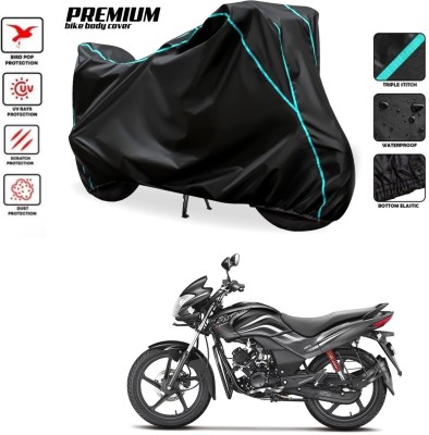 SThanaveX Waterproof Two Wheeler Cover for Hero(Passion Xpro, Black)