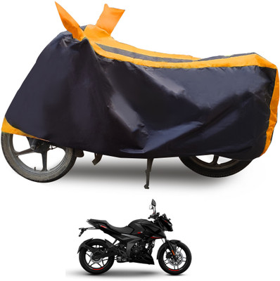 Euro Care Waterproof Two Wheeler Cover for Bajaj(Pulsar N160, Orange)