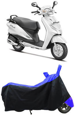 Coxtor Waterproof Two Wheeler Cover for Hero(Duet VX 110CC BS6, Blue)