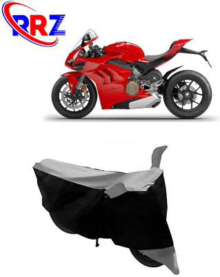 RRZ Waterproof Two Wheeler Cover for Ducati(Panigale, Black, Grey)