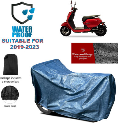 PAGORA Waterproof Two Wheeler Cover for Okinawa(Lite, Blue)