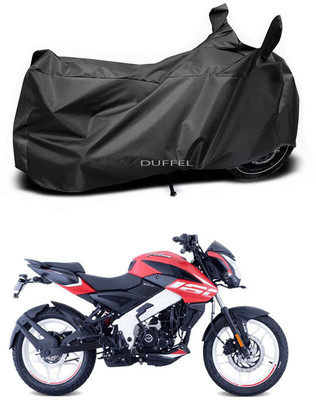 Duffel Two Wheeler Cover for Bajaj(Pulsar NS-160 BS6, Black)