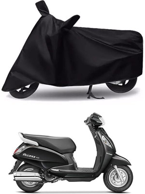 AASHTIK MART Two Wheeler Cover for Suzuki(Access 125, Black)