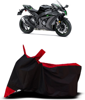 VESMEI Two Wheeler Cover for Kawasaki(Ninja ZX-10R SE BS6, Red)