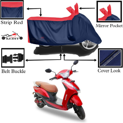 KEDIT Two Wheeler Cover for Universal For Bike(Magnus, Red, Blue)