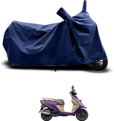 CODOKI Waterproof Two Wheeler Cover for TVS(Scooty Zest, Blue)