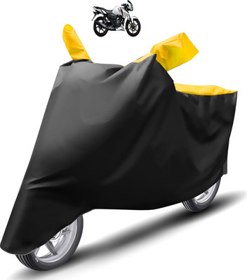 Caronix Two Wheeler Cover for TVS(Apache RTR 160, Yellow)