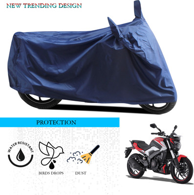 ANTHUB Waterproof Two Wheeler Cover for Bajaj(Dominar 250, Blue)