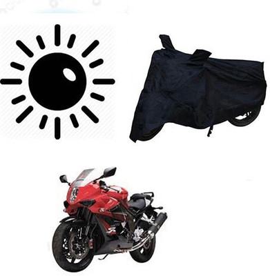 MMSSTAR Waterproof Two Wheeler Cover for Hyosung(GT650R, Black)