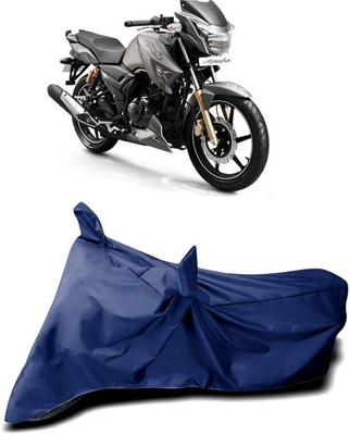 KEDIT Two Wheeler Cover for TVS(Apache RTR 180, Blue)
