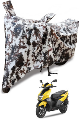 Auto Hub Waterproof Two Wheeler Cover for TVS(Ntorq 125, Multicolor)