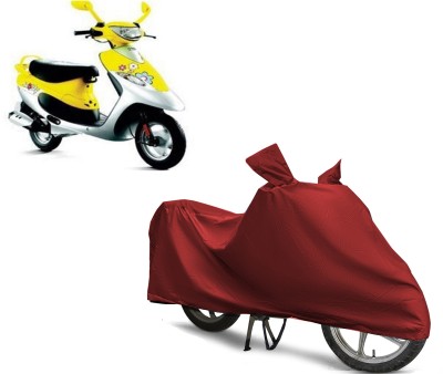 EGAL Two Wheeler Cover for TVS(Scooty Pep Plus, Maroon)