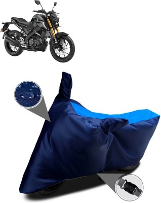 AutoGalaxy Waterproof Two Wheeler Cover for Yamaha(MT 15 New, Blue)