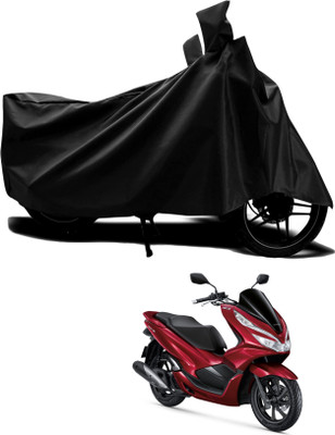KEDIT Two Wheeler Cover for Honda(PCX 125 BS6, Black)