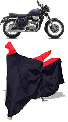 Amexride Two Wheeler Cover for JAWA(42 BS6, Black)