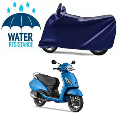 MWBB Waterproof Two Wheeler Cover for TVS(Jupiter, Multicolor)