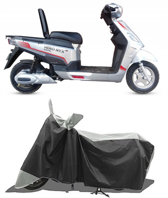 GROFATIK Two Wheeler Cover for Hero(Electric Maxi, Grey)