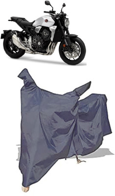 Amexride Two Wheeler Cover for Honda(CB 1000R, Grey)