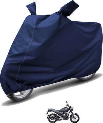 Caronix Waterproof Two Wheeler Cover for Yamaha(FZ-X, Blue)