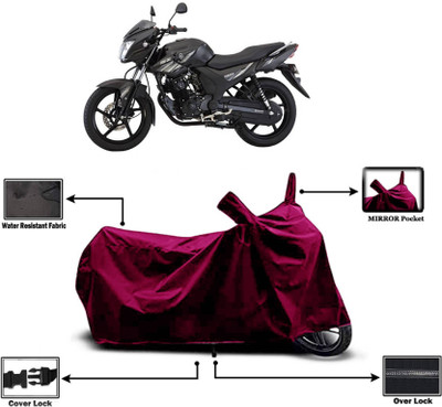 KEDIT Two Wheeler Cover for Yamaha(SZ-RR, Maroon)