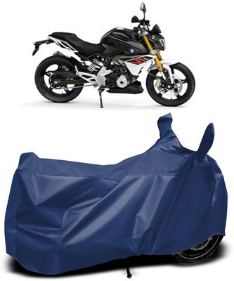 MADAFIYA Waterproof Two Wheeler Cover for BMW(G 310 R, Blue)